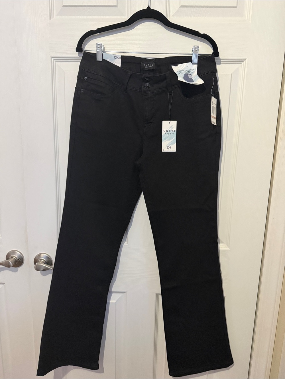 Curve Appeal Creator New Black Denim High Rise Boot Jeans